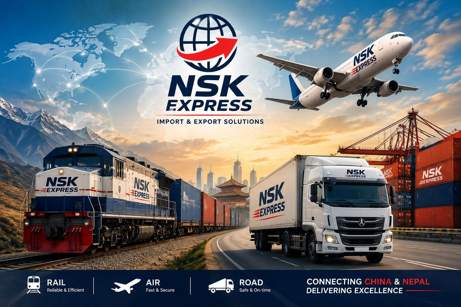 Multimodal logistics visual